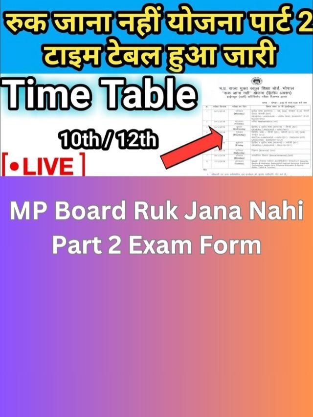 MP Board Ruk Jana Nahi Part 2